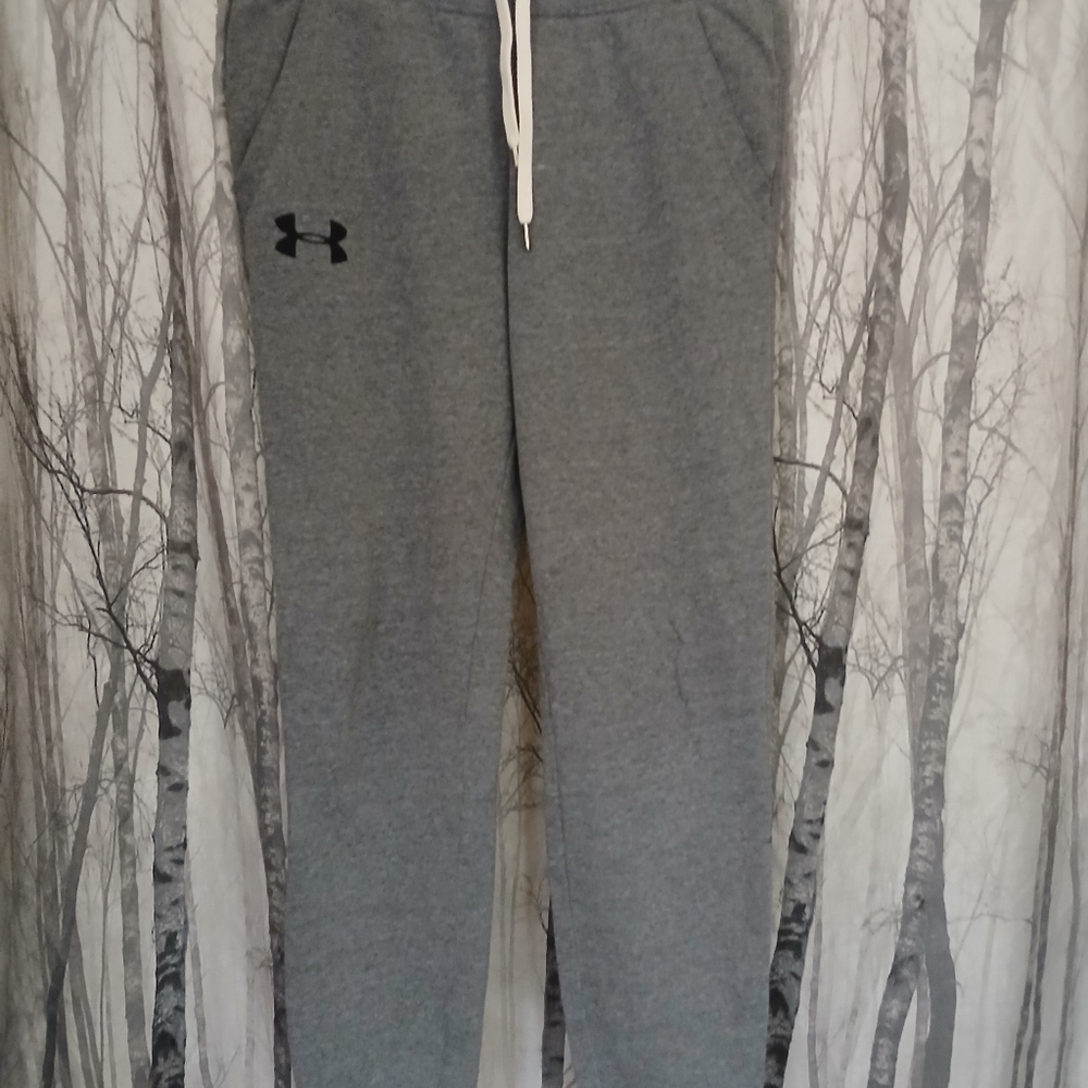 Under Armour Heather Gray Joggers - Picture 4 of 4